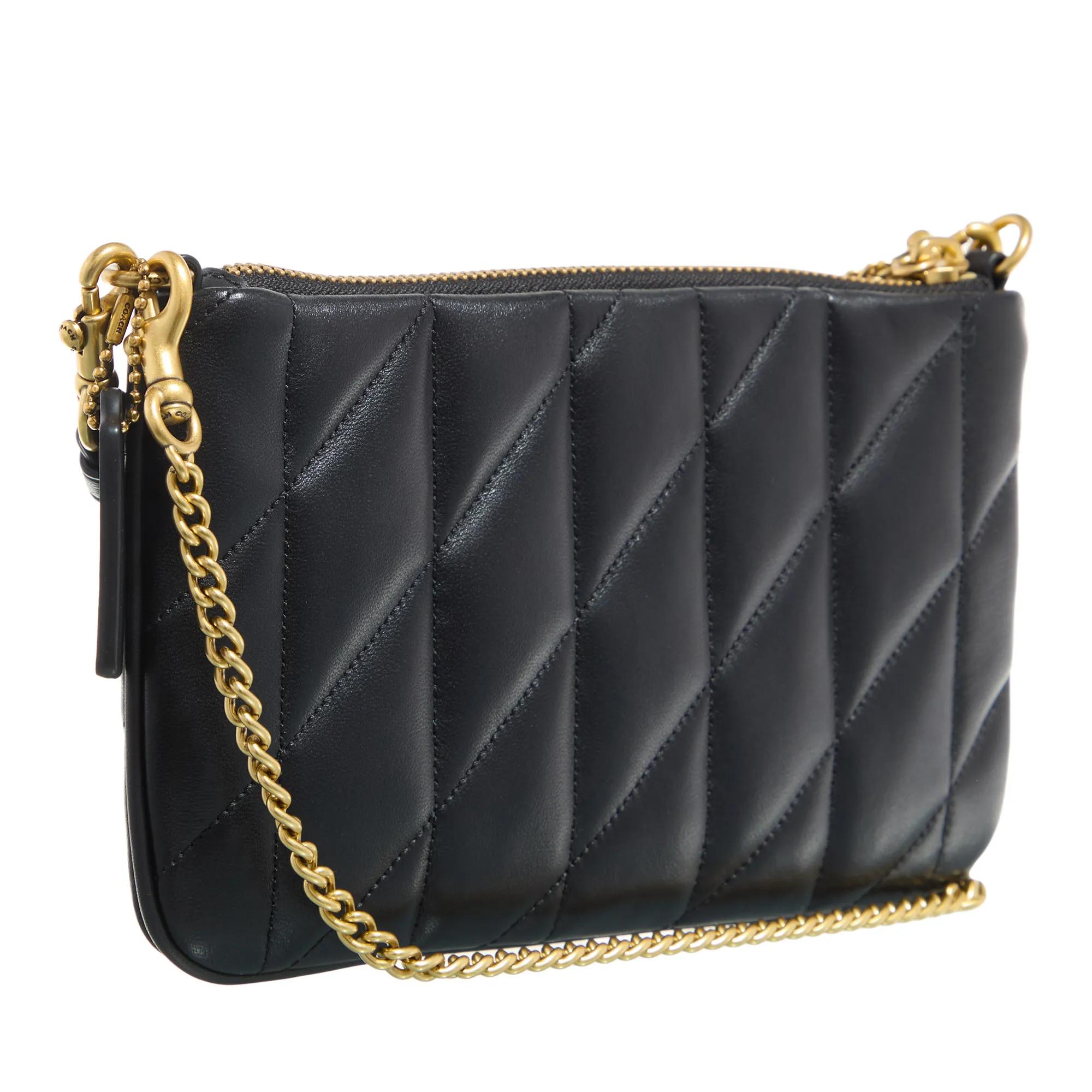 Coach Crossbody bags Pouch Bag With Pillow Quilting in zwart