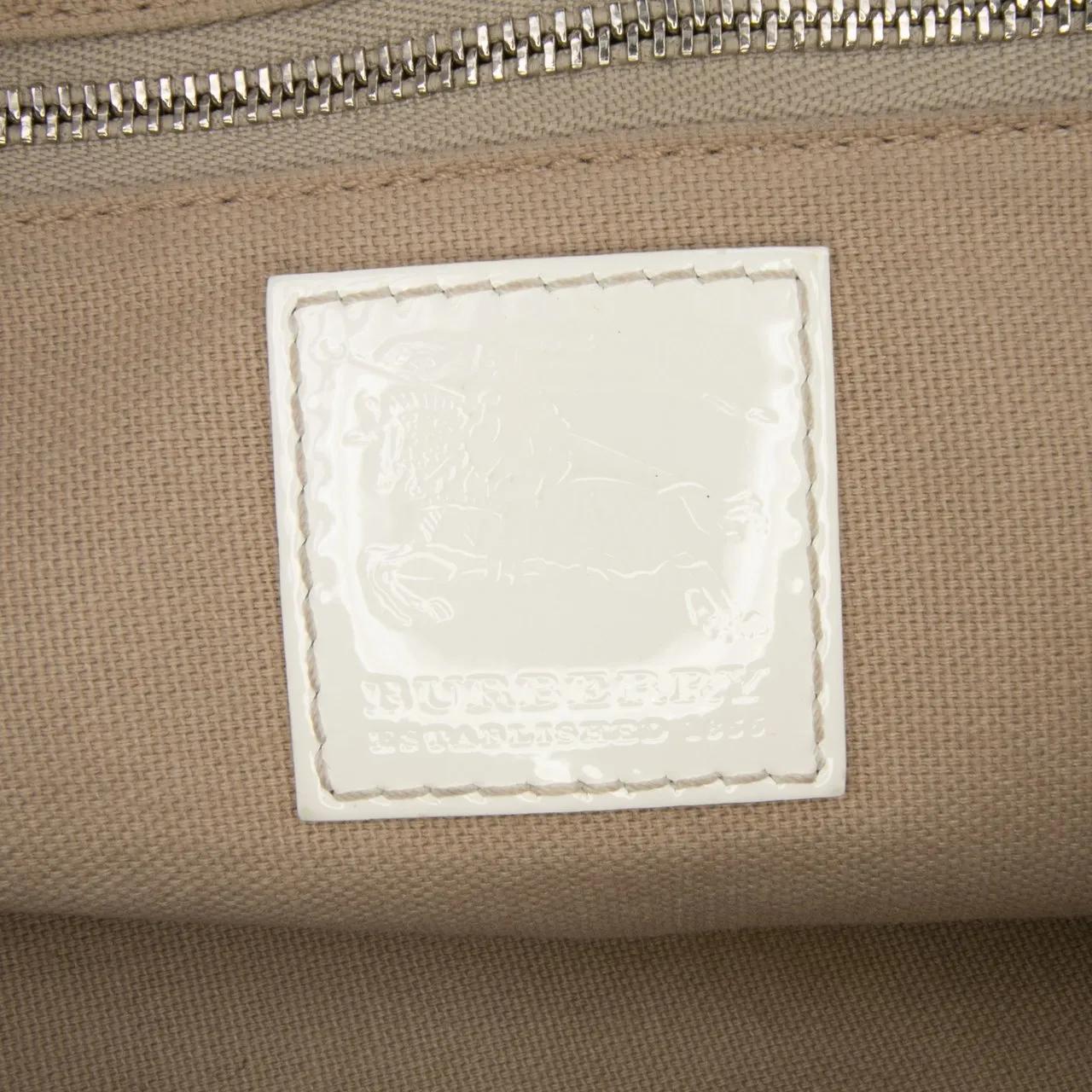 Thumbnail - Burberry Shopper - House Check Coated Canvas Hearts Gracie Tote - Gr. unisize - in Braun - für Damen