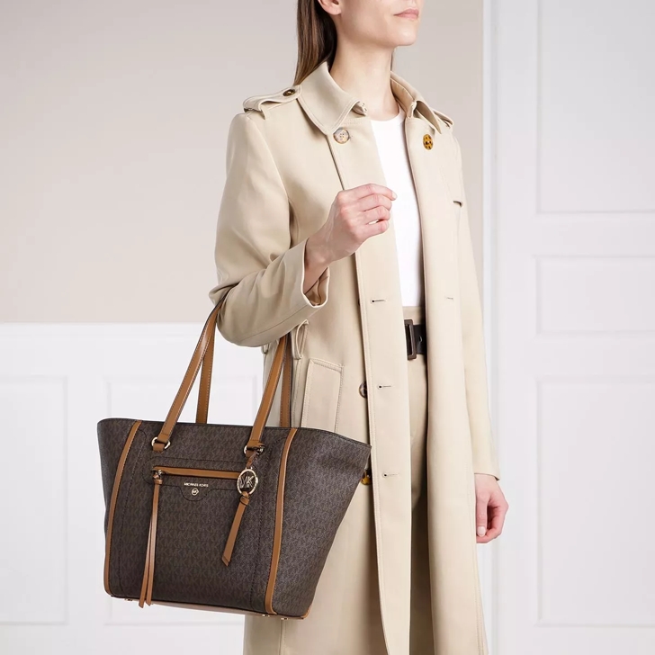 Michael Kors Medium Tote Brown Acorn Shopping Bag