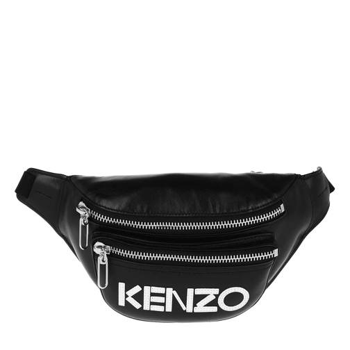 Kenzo Calfskin Belt Bag Black Sac à bandoulière