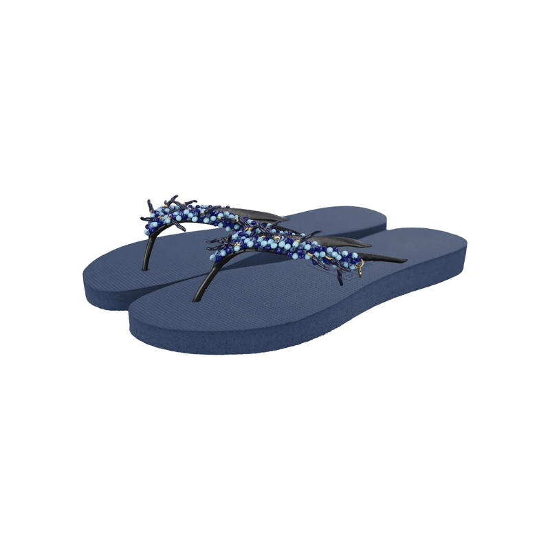 UZURII Flip Flops Zehentrenner Peppi marineblau(Image 2)