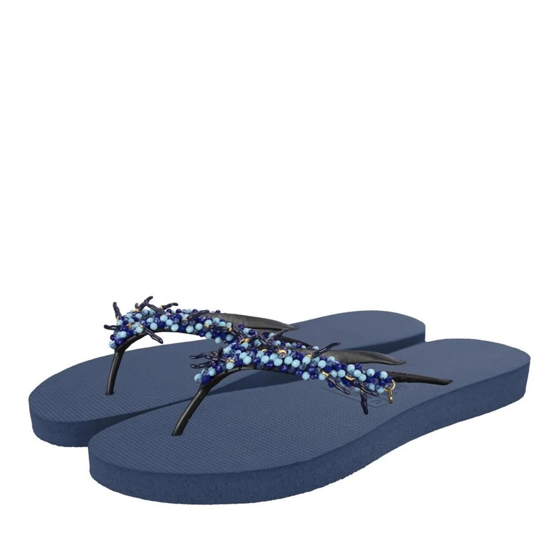 UZURII Flip Flops Zehentrenner Peppi marineblau(Image 2)