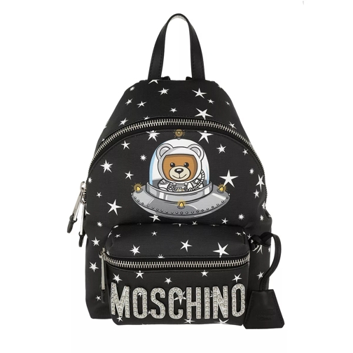 Moschino Astronaut Bear Backpack Small Black Sac à dos
