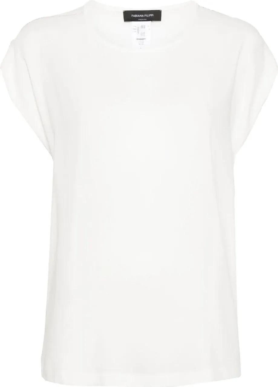 Thumbnail - Fabiana Filippi - top white - Größe 40 - weiß