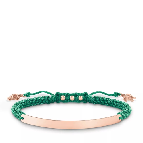 Thomas Sabo Bracelet Turtle Rose Gold Green Armband
