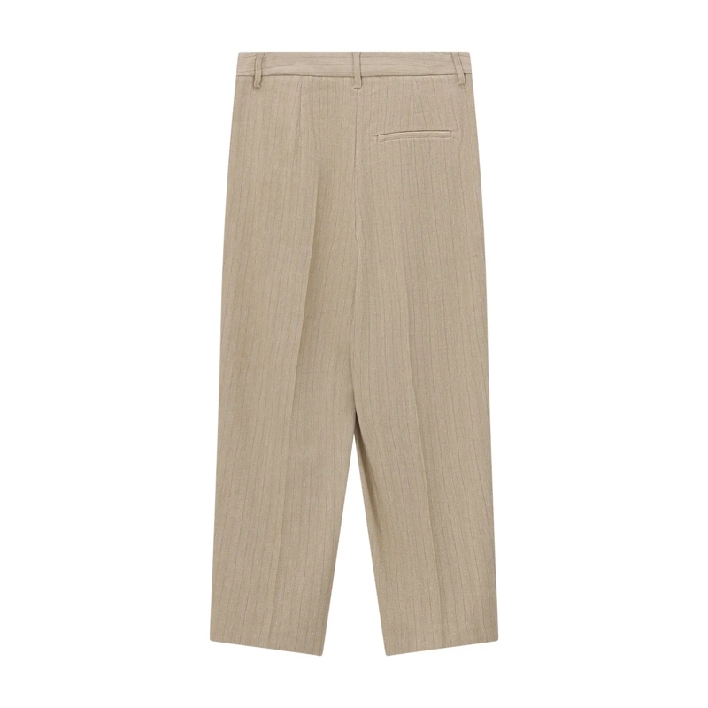 Luisa Cerano  Hose aus Leinen-Mix braun(Image 3)