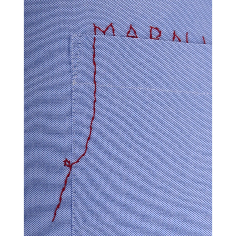 Marni Haut décontracté Shirts Sapphire hellblau(Image 3)