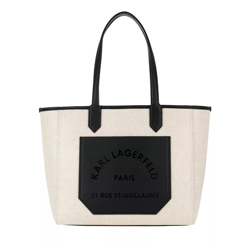Karl Lagerfeld Journey Tote Natural Black Fourre-tout