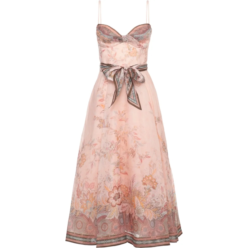 Zimmermann Maxikleid Dresses Pink rose