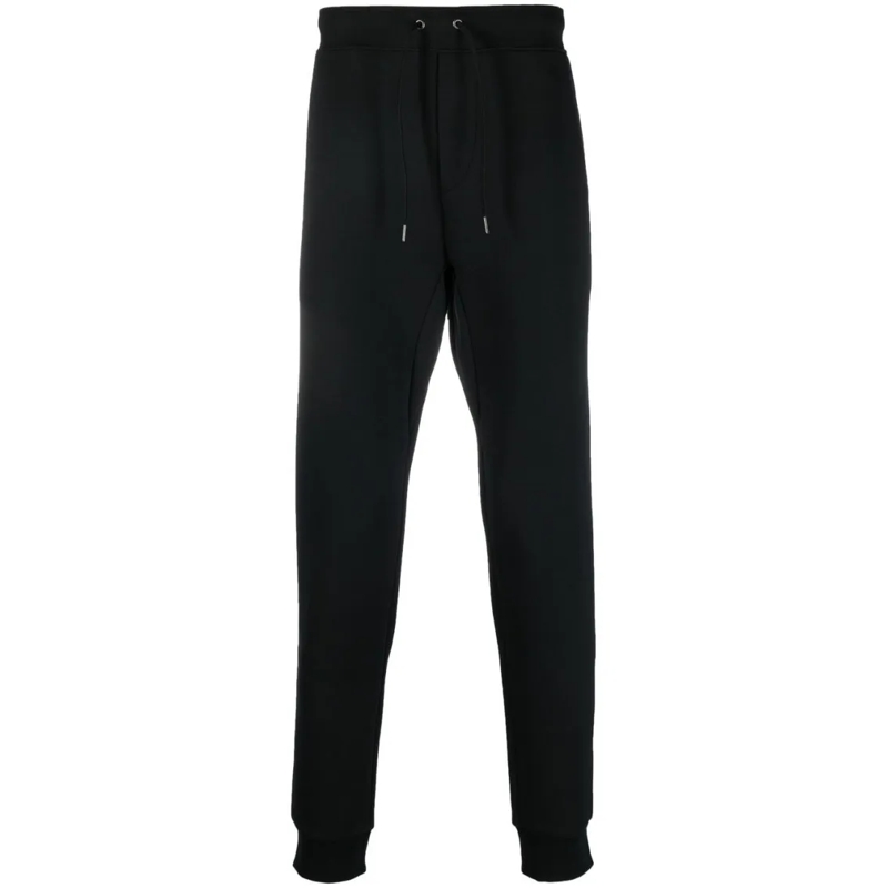 Polo Ralph Lauren Jogginghose Tapered-Fit Black Trousers With Elastic Waistband Black