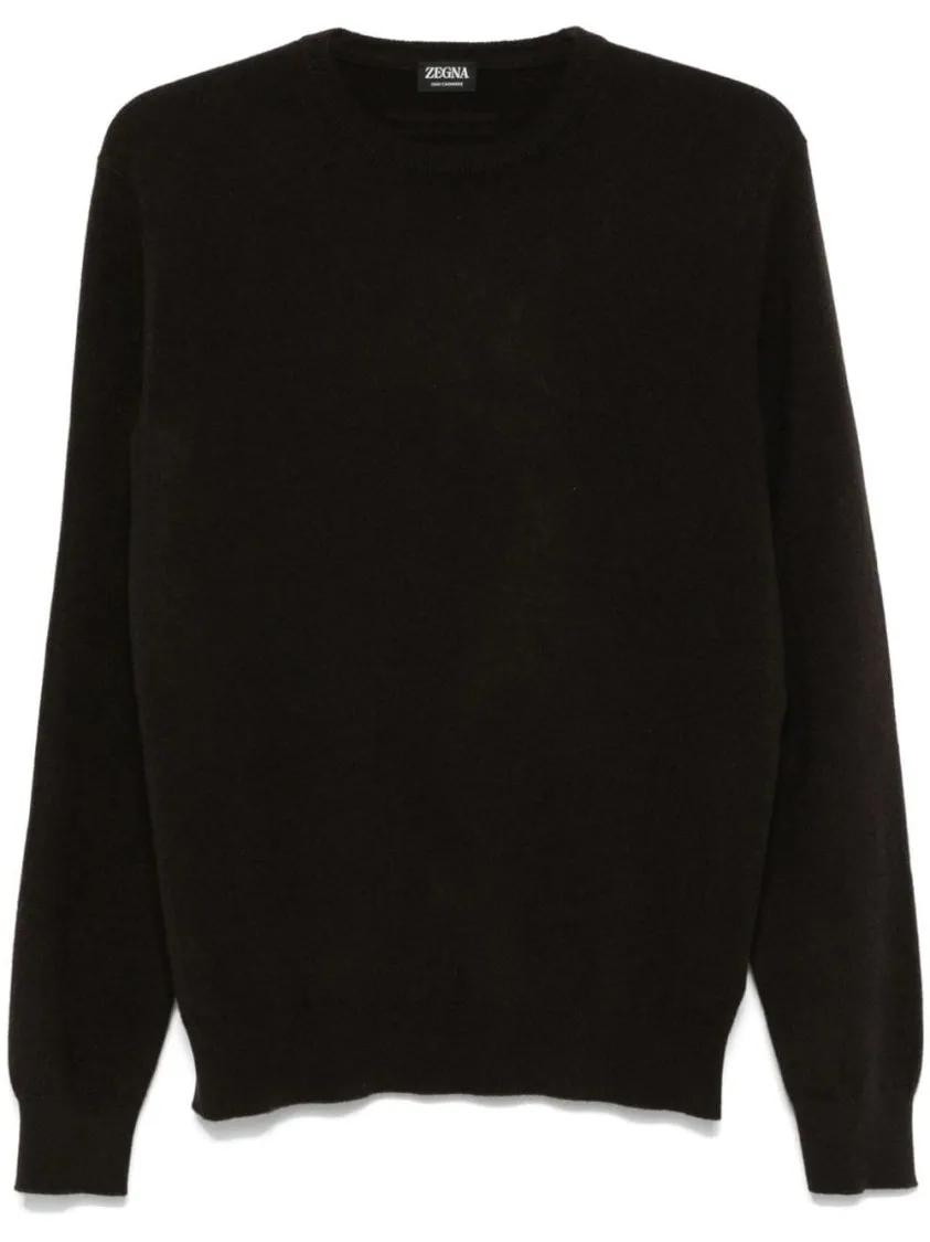 Thumbnail - Zegna - Cashmere Sweater - Größe 52 - schwarz