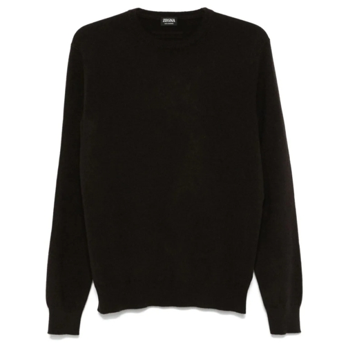 Zegna Pullover Cashmere Sweater Black