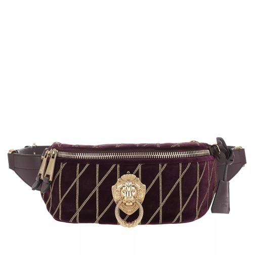 Moschino Quilted Belt Bag Violet Sac à bandoulière