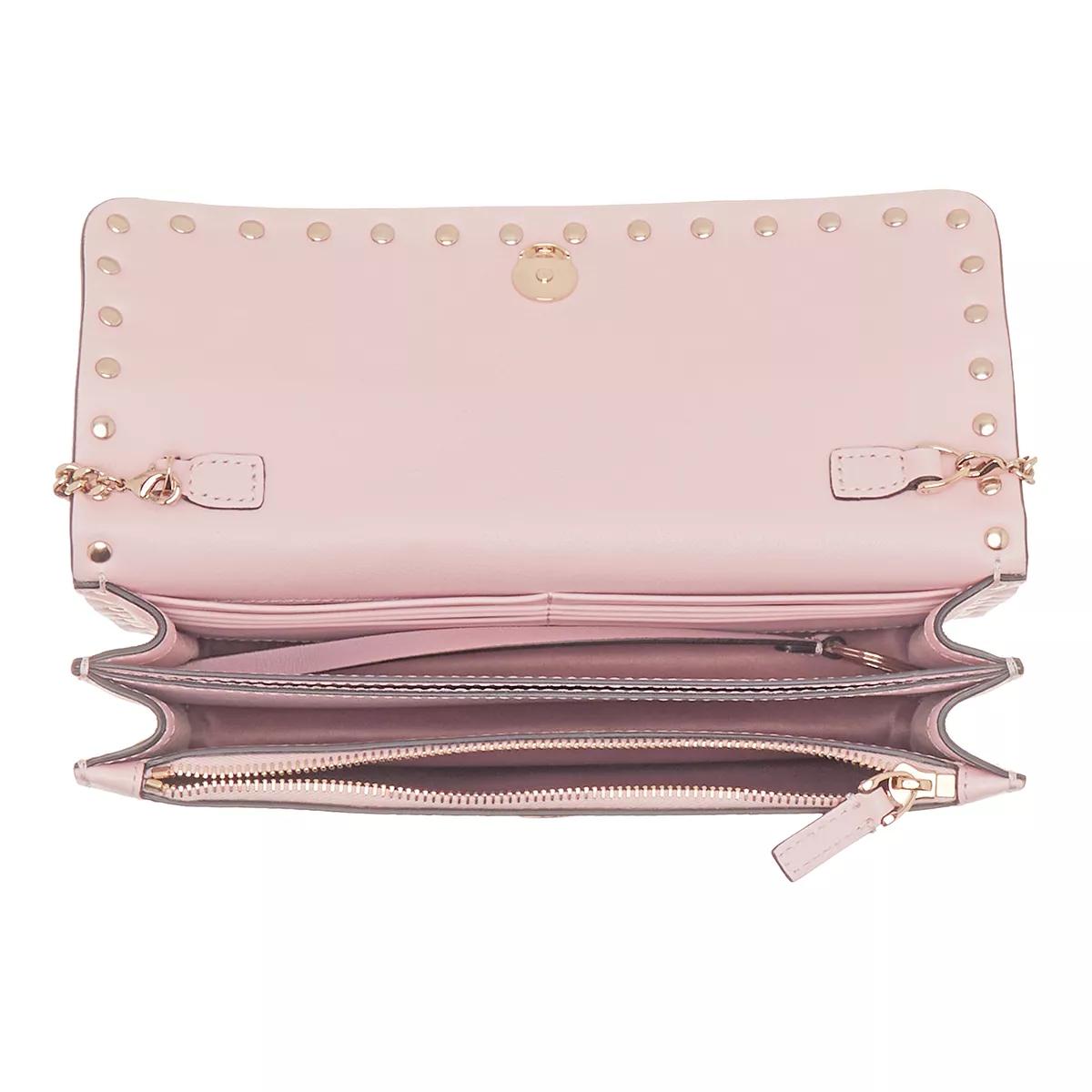 Valentino Garavani Pochettes Pouch Rockstud in poeder roze