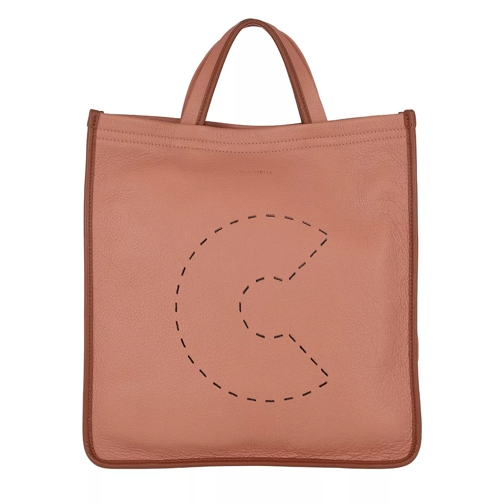 Coccinelle C Bag Tote Argile/Brule Rymlig shoppingväska
