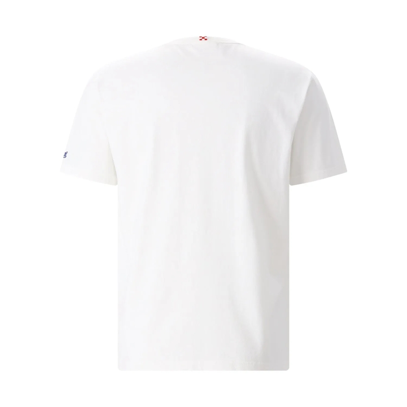 Mc2 Saint Barth T-Shirt T-Shirt Portofino mit Stickerei weiß(Image 2)