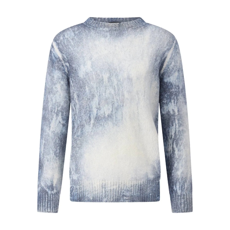 CALIBAN Pullover Strickpullover mit Kaschmir orange