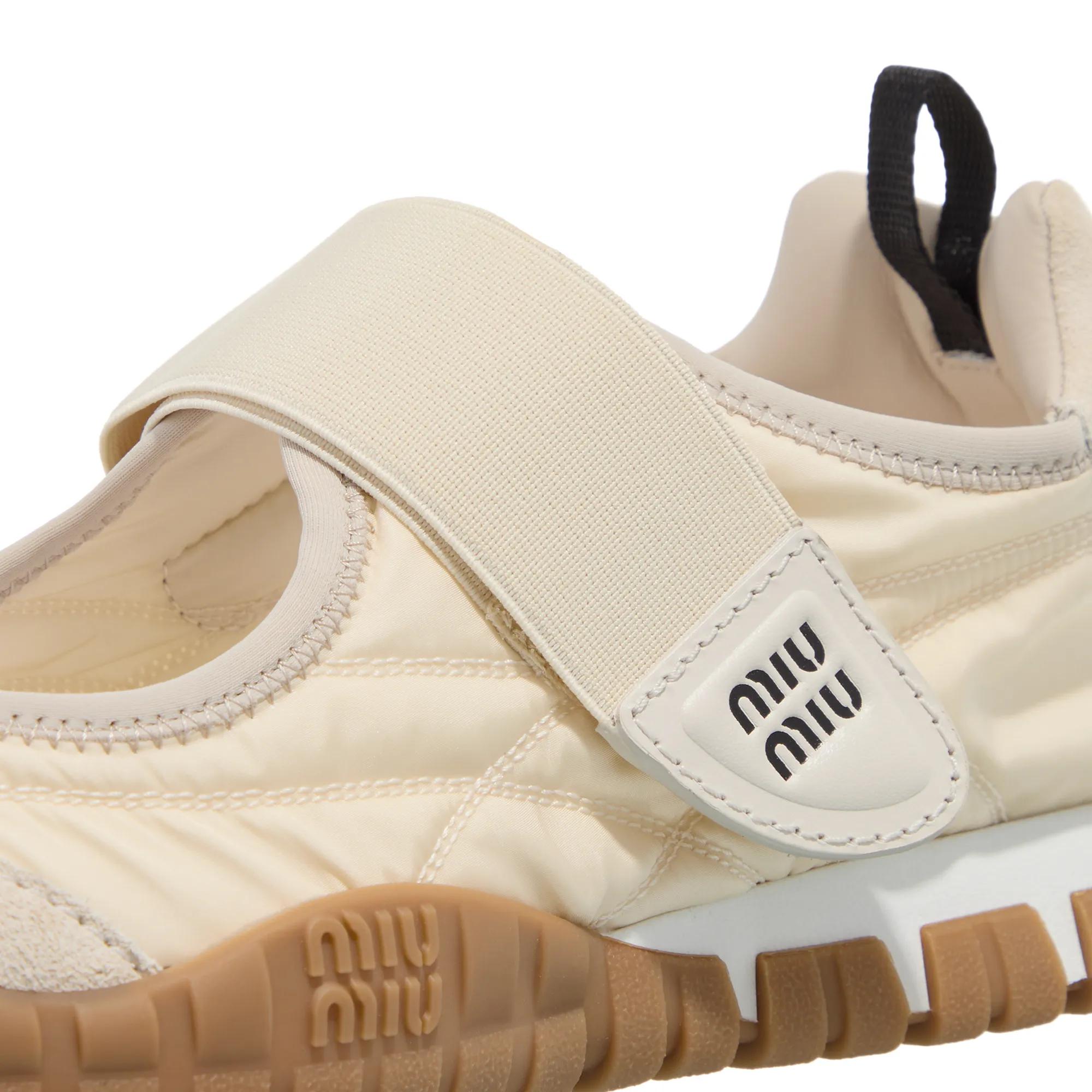 Thumbnail - Miu Miu Ballerinas - Tyre Ballerina - Gr. 38 (EU) - in Creme - für Damen