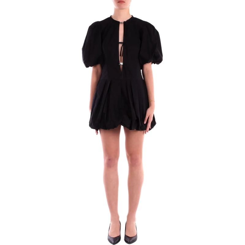 Pinko Mini-robe Oliver Abito Popeline Black