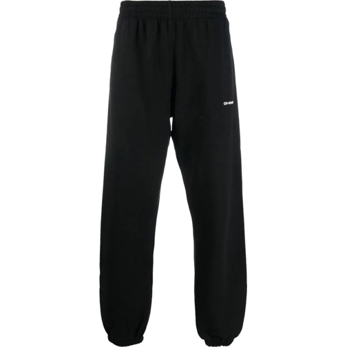 Off-White  Wave Diagonal Logo Sweatpants schwarz