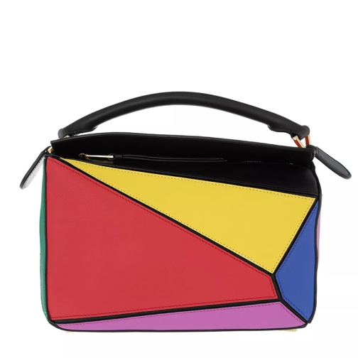 Loewe Puzzle Bag Small Multicolor Bowling Bag