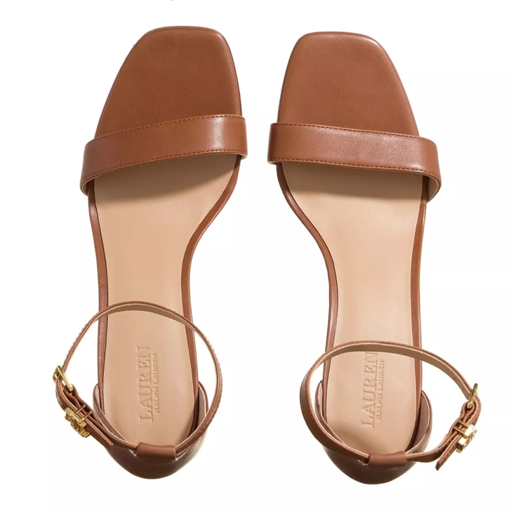 Ralph lauren tan sandals on sale