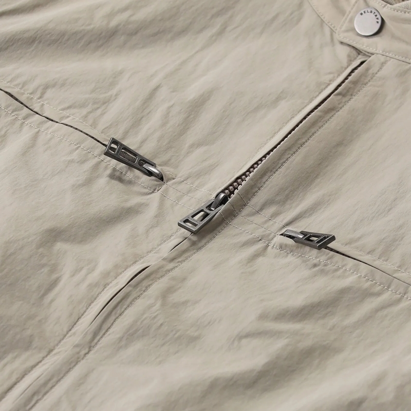 Belstaff Übergangsjacke Jacke mit Logo braun(Image 4)