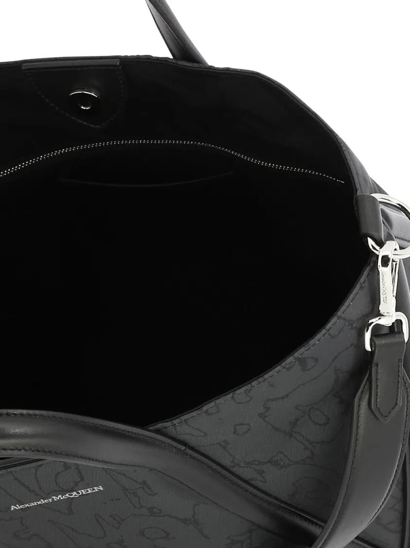 Thumbnail - Alexander McQueen Hobo Bags - Sleek Black Shoulder Bag - Gr. unisize - in Schwarz - für Damen