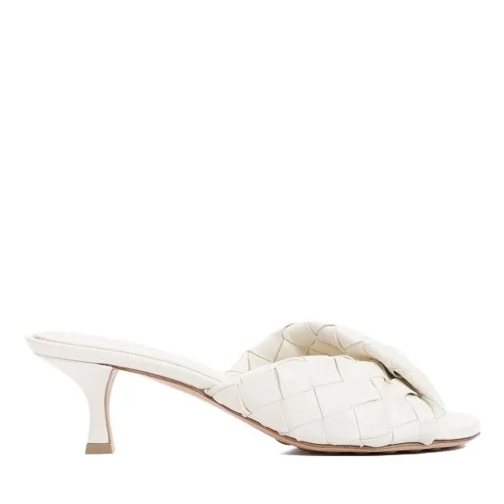 Bottega Veneta Stiefel Blink Mules White