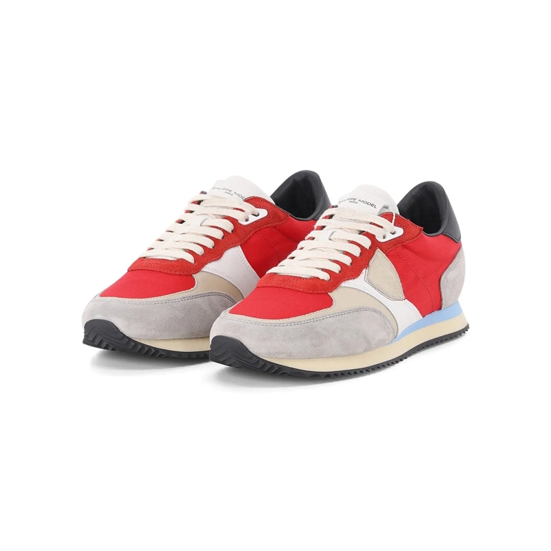 Philippe Model Veterschoenen Sneaker Blville Low rot(Image 7)