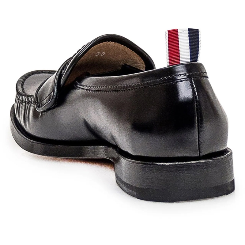 Thom Browne Mocassin Mocassino in Pelle schwarz(Image 3)