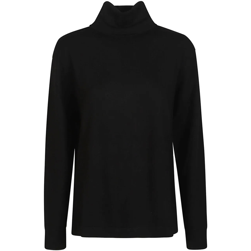 P.A.R.O.S.H.  Lime25 Turtle Neck Sweater Black schwarz