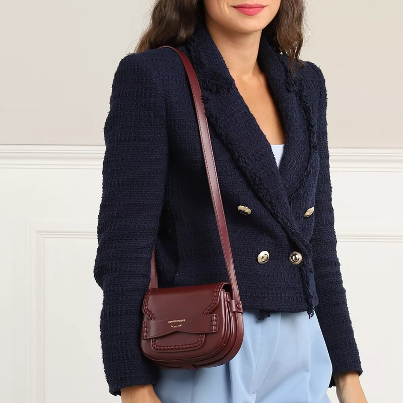 Emporio Armani Crossbody Bag P69 Shoulder Bag Bordeaux(Image 2)