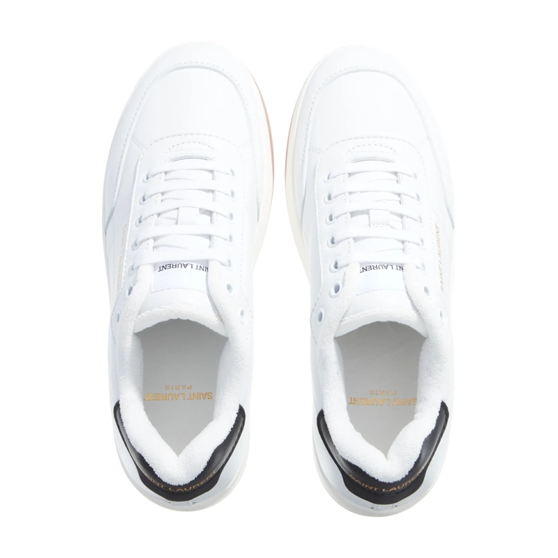 Saint Laurent Low-Top-Sneaker Sneaker White / Black(Image 10)