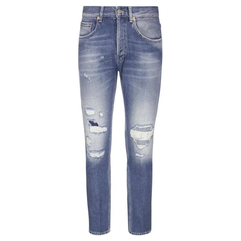 Dondup Jeans Dian - Stretch Eco Denim Carrot Jeans Blue