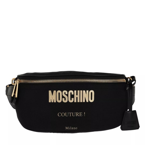 Moschino Logo Belt Bag Black Crossbodytas