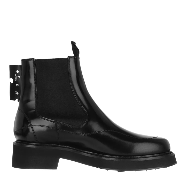 Off White Chelsea Boot Black Chelsea Boot