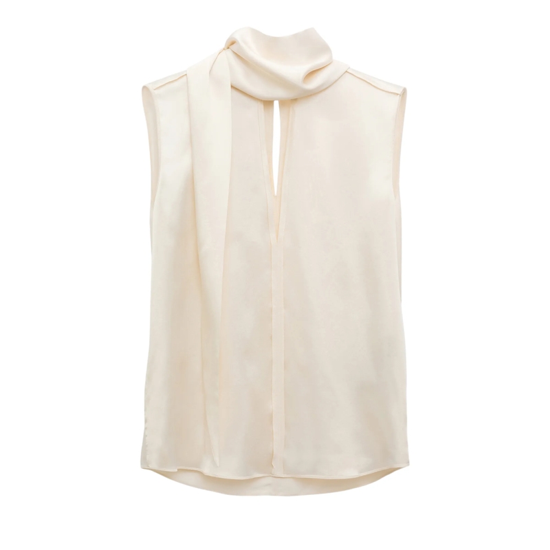 Dorothee Schumacher Top SENSE OF SHINE blouse eggshell