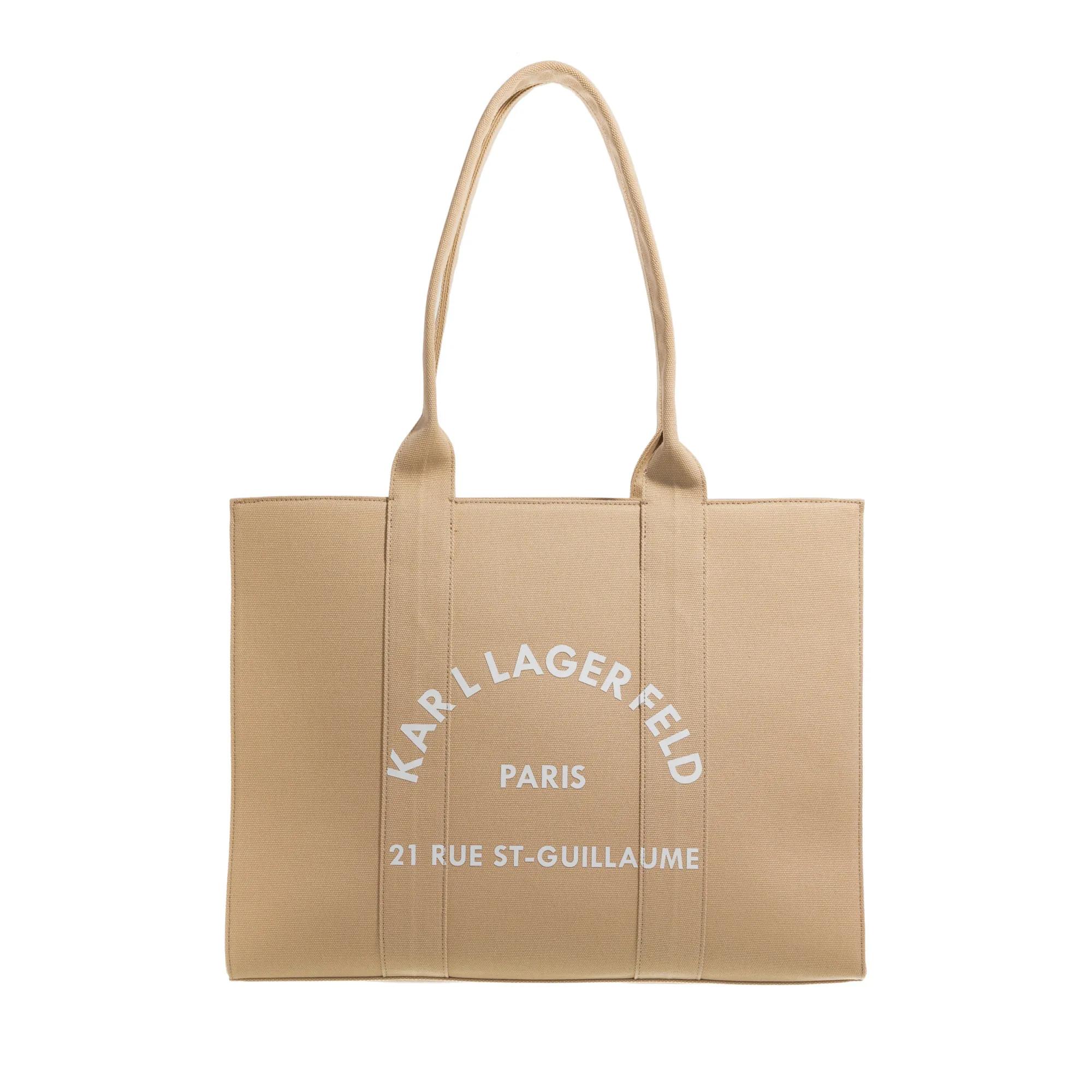 Karl Lagerfeld Shopper - Rsg Square Large Tote - Gr. unisize - in Beige - für Damen