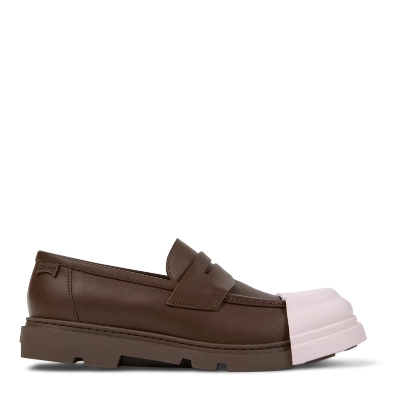 Camper Stiefel Schnürschuhe Junction mittel-braun