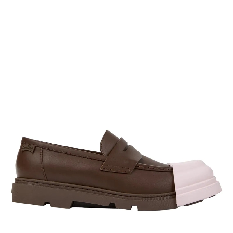Camper Stiefel Schnürschuhe Junction mittel-braun