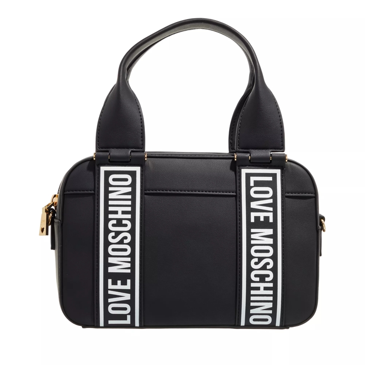 Love moschino black sales and white bag