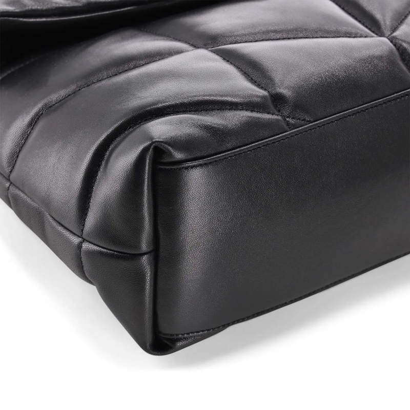 Saint Laurent Sac à bandoulière Schultertasche aus Leder schwarz(Image 5)