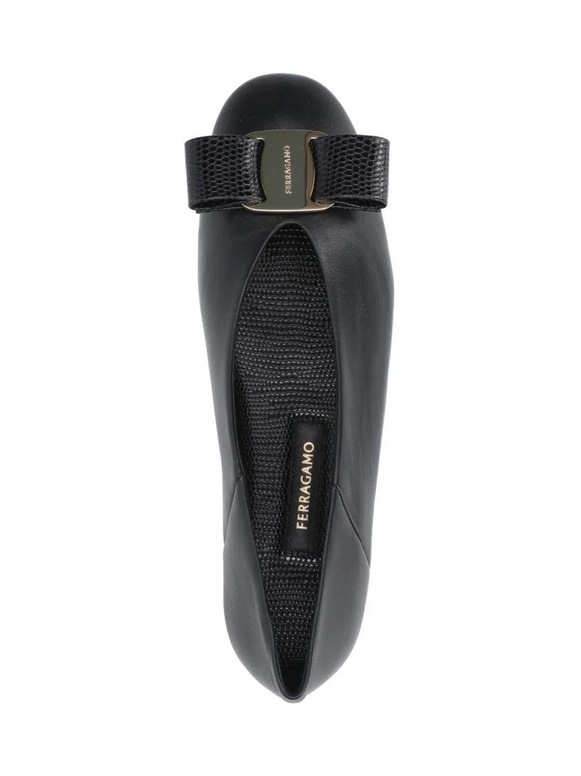 Thumbnail - "Vanna" Ballet Flats – Black - Gr. 7_5 - in Schwarz