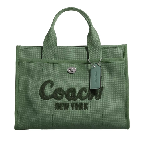 Coach Cargo Tote Soft Green Rymlig shoppingväska