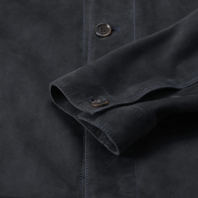 Arma Veste de transition Jacke Jaden aus Veloursleder grau(Image 8)