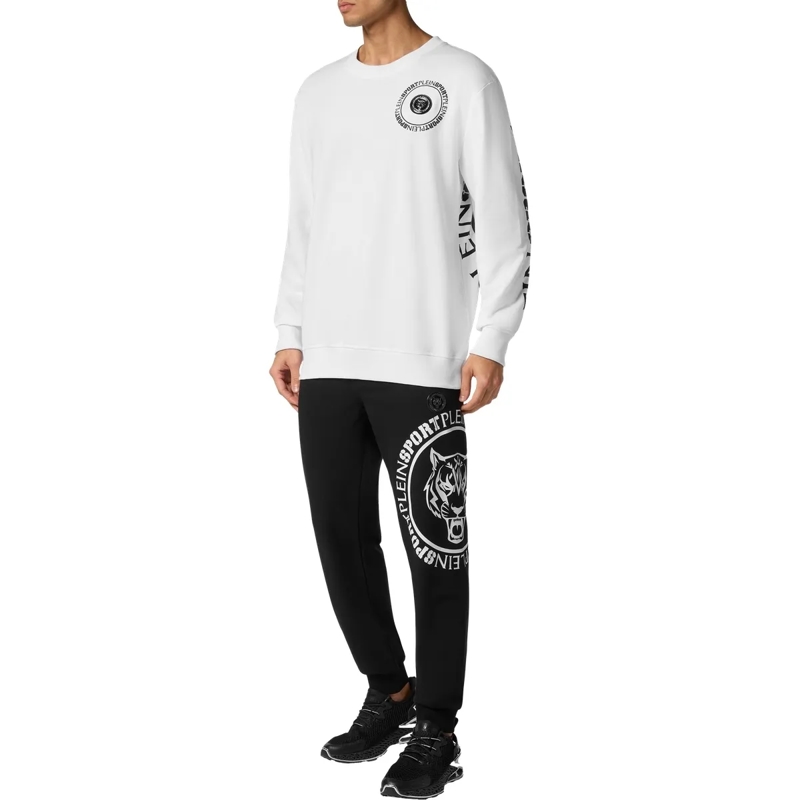 Plein Sport Top Sweatshirt Carbon Tiger weiss(Image 4)