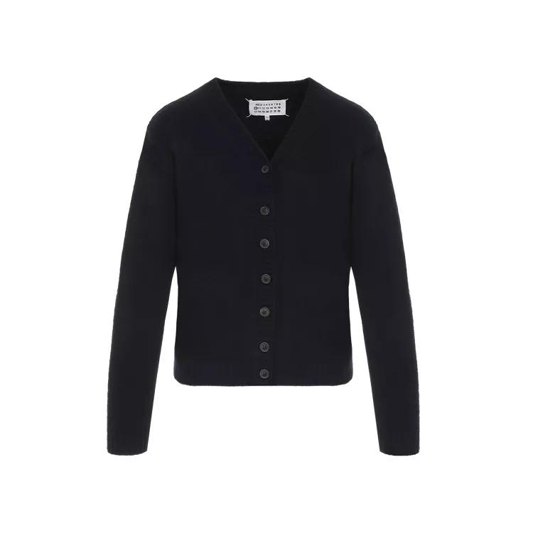 Maison Margiela - Wool Cardigan - Größe XS - black