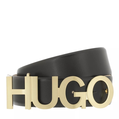 Hugo Zula Belt 4 cm Black Taillengürtel