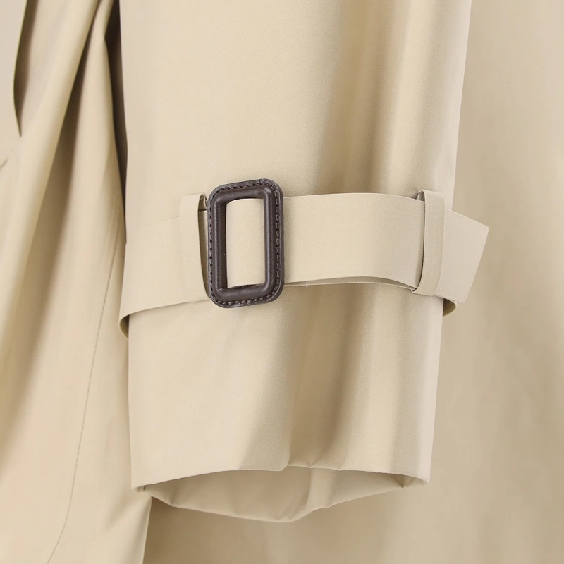 WEEKEND Max Mara Übergangsmantel Weiter Trenchcoat Ovatta braun(Image 4)